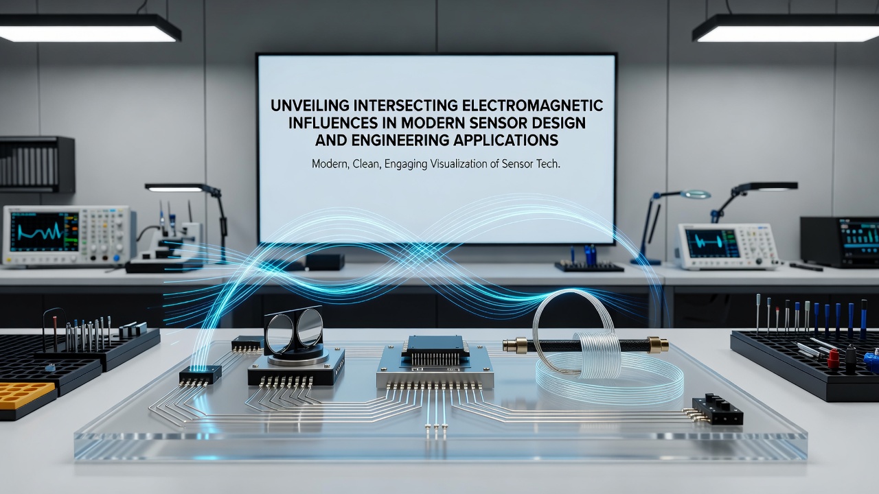 Engineering prototype of a multi-sensor module with electromagnetic shielding layers under test conditions